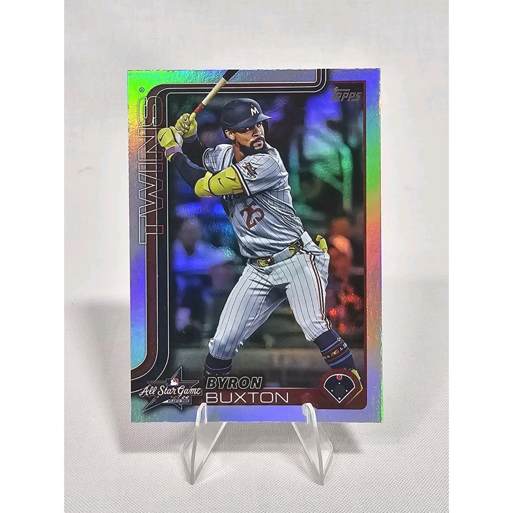 2025 Topps Update Series Byron Buxton #ASG-24 All-Star Game Rainbow Foil